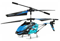Вертолёт игрушечный 3-к микро и/к WL Toys S929 с автопилотом Синий, Toyman
