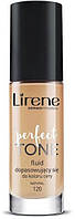 Тональна основа флюїд Lirene Perfect Tone підлаштовується під колір шкіри 120 Natural 30 мл (5900717621114)