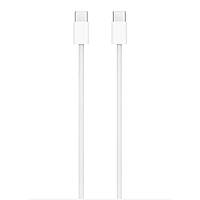 Кабель плетенный для iPhone 15 USB Type-C - USB Type-c 1м 35W Белый