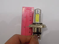 Автомобильная светодиодная лампа диод в фару и противотуманку H4-4+1 (c линзой) (производство Китай)