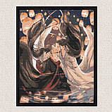 Алмазна мозаїка/вишивка Магістр диявольського культу. Аніме 40*50 см Орігамі OD 3119 dp-a, фото 6