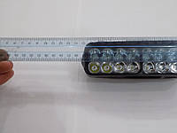 Светодиодные LED дневные ходовые огни (противотуманка) 16 диодов 5700-7000K 9-85 V (производство LED, Китай)