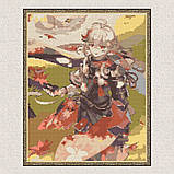 Алмазна мозаїка/вишивка Аніме. Геншин імпакт Кадзуха 40*50 см Орігамі OD 3260 dp-a, фото 4