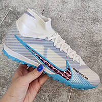 Футбольные сороконожки Nike Mercurial Air Zoom Superfly IX TF стоноги найк аир зум меркуриал с носком