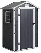 Сарай для інструментів Vermont 134x104 см Hardmaister 003463 Cold Grey, фото 4