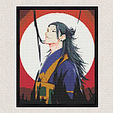 Алмазна мозаїка/вишивка Аніме. Магічна битва, Гето Сугуру 40*50 см Орігамі OD 3283 dp-a, фото 6