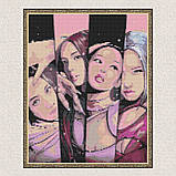 Алмазна мозаїка/вишивка Блекпінк, музичний гурт 40*50 см Орігамі OD 30290 dp-a, фото 4