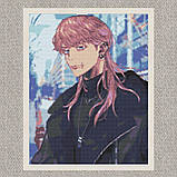 Алмазна мозаїка/вишивка Аніме. Токійські месники. Харучіо Санзу 40*50 см Орігамі OD 30370 dp-a, фото 5