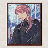 Алмазна мозаїка/вишивка Аніме. Токійські месники. Харучіо Санзу 40*50 см Орігамі OD 30370 dp-a, фото 7