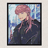 Алмазна мозаїка/вишивка Аніме. Токійські месники. Харучіо Санзу 40*50 см Орігамі OD 30370 dp-a, фото 6