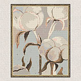 Алмазна мозаїка/вишивка Квіти бавовни 40*50 см Орігамі OD 30440, фото 4