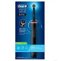 Электрическая щетка Oral-B Pro 3 3000 Black Edition 360° с таймером