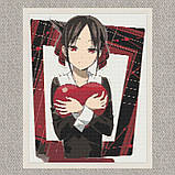 Алмазна мозаїка/вишивка Аніме. Кагуя Шиномія 40*50 см Орігамі OD 31400 dp-a, фото 5