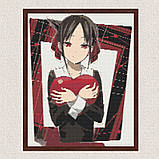 Алмазна мозаїка/вишивка Аніме. Кагуя Шиномія 40*50 см Орігамі OD 31400 dp-a, фото 7