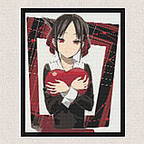 Алмазна мозаїка/вишивка Аніме. Кагуя Шиномія 40*50 см Орігамі OD 31400 dp-a, фото 6