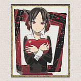 Алмазна мозаїка/вишивка Аніме. Кагуя Шиномія 40*50 см Орігамі OD 31400 dp-a, фото 4
