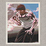 Алмазна мозаїка/вишивка Аніме. Боєць Баки 40*50 см Орігамі OD 31410 dp-a, фото 5