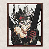 Алмазна мозаїка/вишивка Аніме. Чорна конюшина, меч короля магів 40*50 см Орігамі OD 32400 dp-a, фото 7