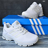 Женские белые кроссовки, базовые бренд Adidas Marathon адидас, сетка, текстиль, топ качества, коробка бренд 36