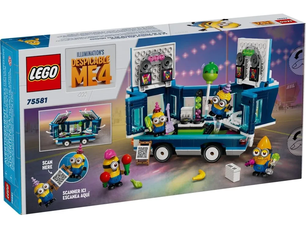 Конструктор LEGO Minions Музичний автобус міньйонів (75581), фото 1