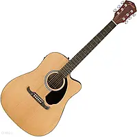 Гітара Fender Fa-125Ce Dreadnought Natural Wn