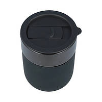 Кухоль з кришкою для кави Cute Travel Mugs 295-Black 295 мл чорна g