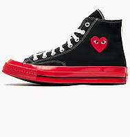 Urbanshop com ua Кеді Comme des Garcons Chuck Taylor All-Star 70 Hi Black A01793C РОЗМІРІ ЗАПІТУЙТЕ