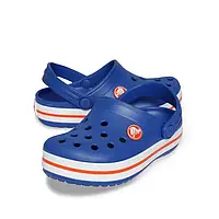 Крокс Crocs Crocband Cerulean blue relaxed fit J1,J2,J3