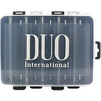 Коробка рыболова DUO Reversible Lure Case 145 Pearl Black/Clear 34.30.62 i