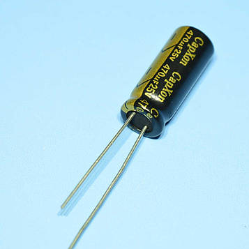 Конденс. електрол. комп'ютерний 470мкФ 25В CapXon 105*С LZ 8*20