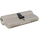 Цилиндр CISA C2000 110 (40*70) никель матовый 3 ключа, фото 2