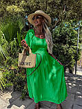 Жіноча Літня сукня сарафан Тканина американський креп Розміри S-M та L-XL, фото 3
