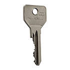 Циліндр CISA C2000 105T (45*60T) нікель матовий 3 ключі, фото 7