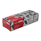 Циліндр CISA C2000 105T (45*60T) нікель матовий 3 ключі, фото 9