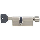 Цилиндр CISA ASIX P8 70T (35*35T) никель матовый 3 ключа, фото 5