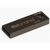 USB флеш наель Mibrand 32GB Stingray Grey USB 2.0 MI2.0/ST32U5G i