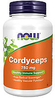 Кордицепс Now Foods Cordyceps, 750 mg, 90 капсул