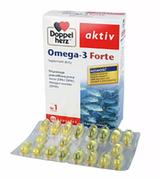 Doppelherz Aktiv, Omega-3 Forte Омега-3 60 капс