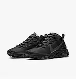 AllOriginal com ua Кросівки Nike React Element 55 All Black BQ6166-008 РОЗМІРИ ЗАПИТУЙТЕ, фото 5