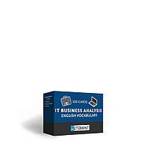 Карточки для изучения английского языка IT BUSINESS ANALYSIS English Student 591225981 англ-укр 105 карточек,