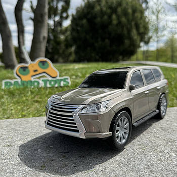 Джип на радіоуправлінні Lexus LX500 Золотий | Машинка на пульті управління | Лексус на радіокеруванні