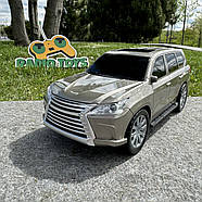 Джип на радіоуправлінні Lexus LX500 Золотий | Машинка на пульті управління | Лексус на радіокеруванні, фото 2