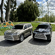 Джип на радіоуправлінні Lexus LX500 Золотий | Машинка на пульті управління | Лексус на радіокеруванні, фото 7