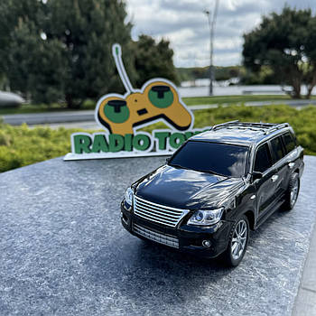 Джип на радіоуправлінні Lexus GX Чорний | Машинка на пульті управління | Машина на радіокеруванні