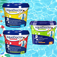 Комплект химии Aquadoctor для запуска и ухода за бассейном 3 в 1