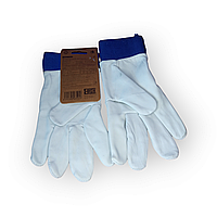 Будівельні рукавички Ardon робочі шкіряні посилені, Рукавички механіка від механічних впливів QAZ