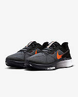 Чоловічі кросівки Nike Air Zoom Structure 25 Grey Orange Black