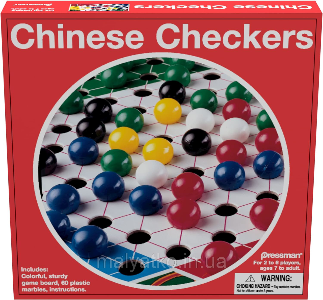 Настільна гра Китайські шашки Chinese Checkers Pressman
