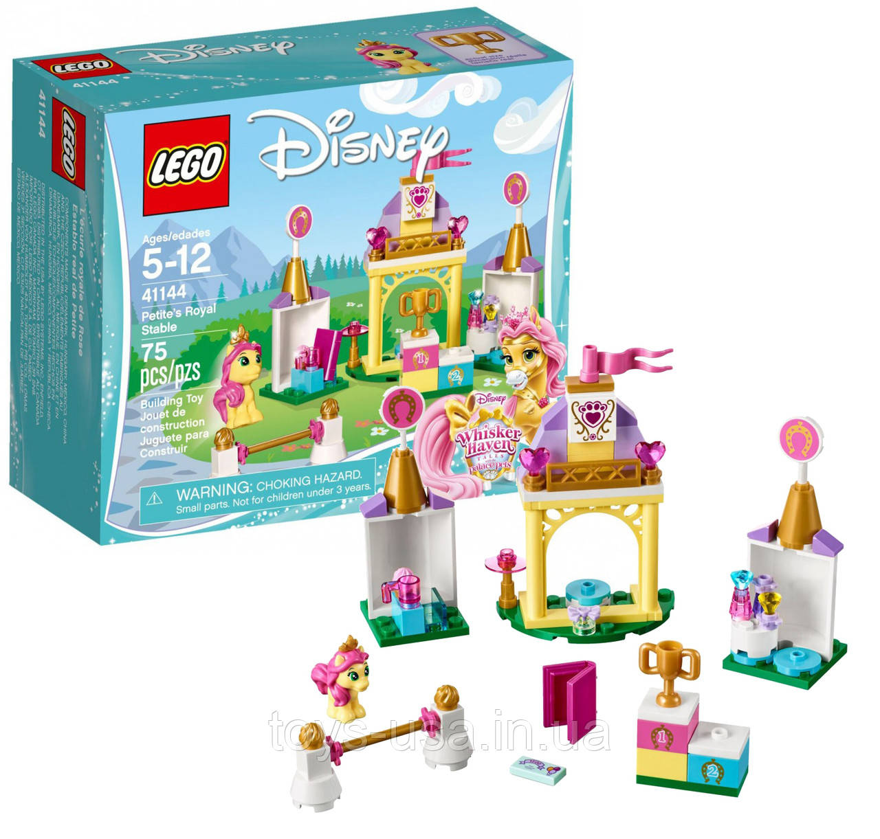 Лего Lego Disney Princess Королівська стайня поні Невеличка 41144 Petite's Royal Stable