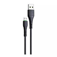 Кабель USB Grunhelm Micro USB GMC-01MB 1 м чорний g